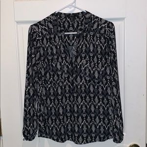 Forever 21 Ikat Shirt Blouse